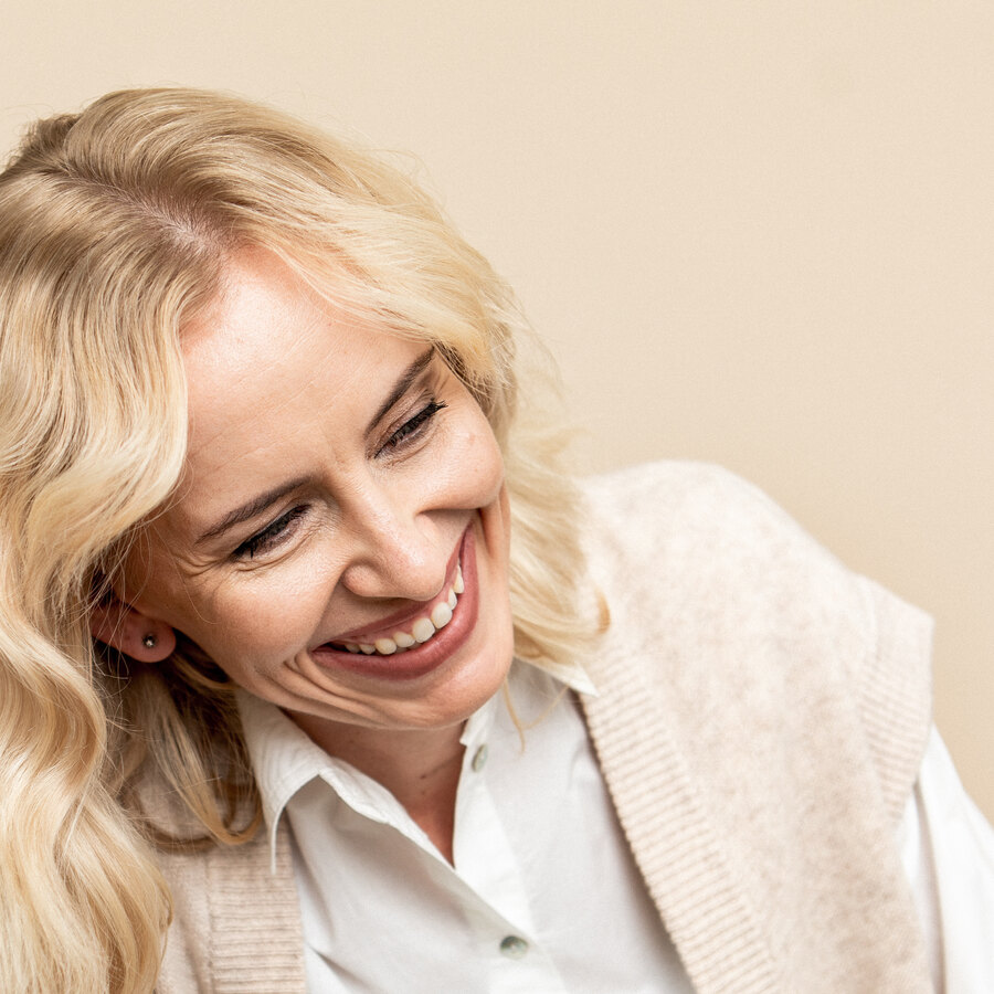 Studio portrait of Milla Törmälä
